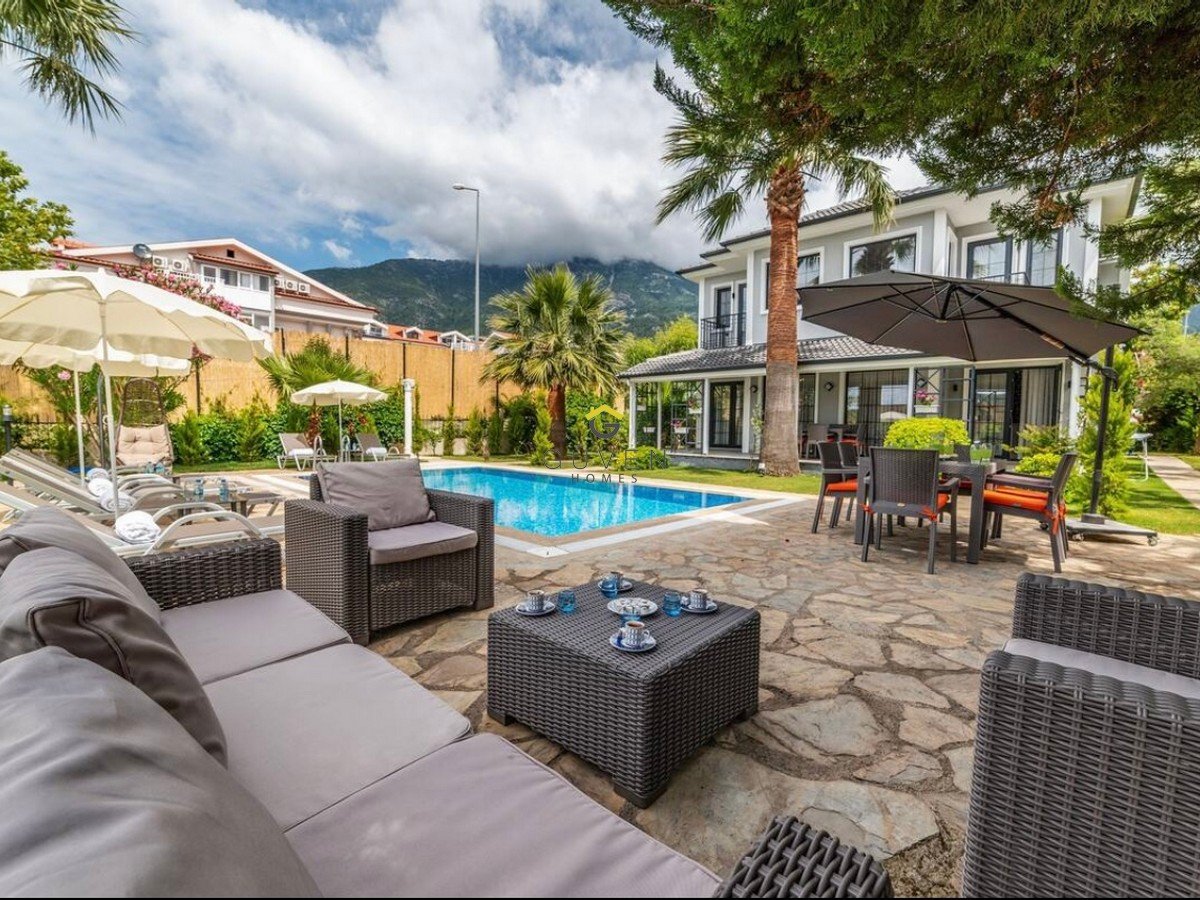 GÜVEN HOMES'TAN ÖLÜDENİZ OVACIKTA SATILIK EŞYALI 4+1 TAM MÜSTAKİL LÜKS VİLLA