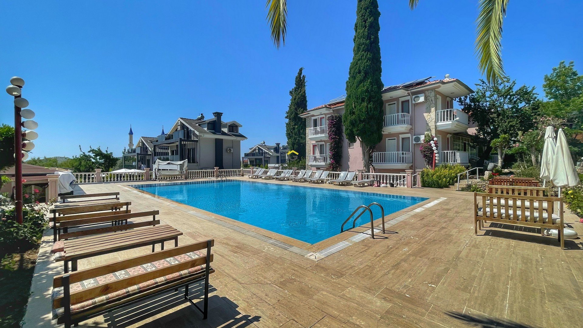 GÜVEN HOMES'TAN ÖLÜDENİZ OVACIK SATILIK 21 ODALI APART HOTEL