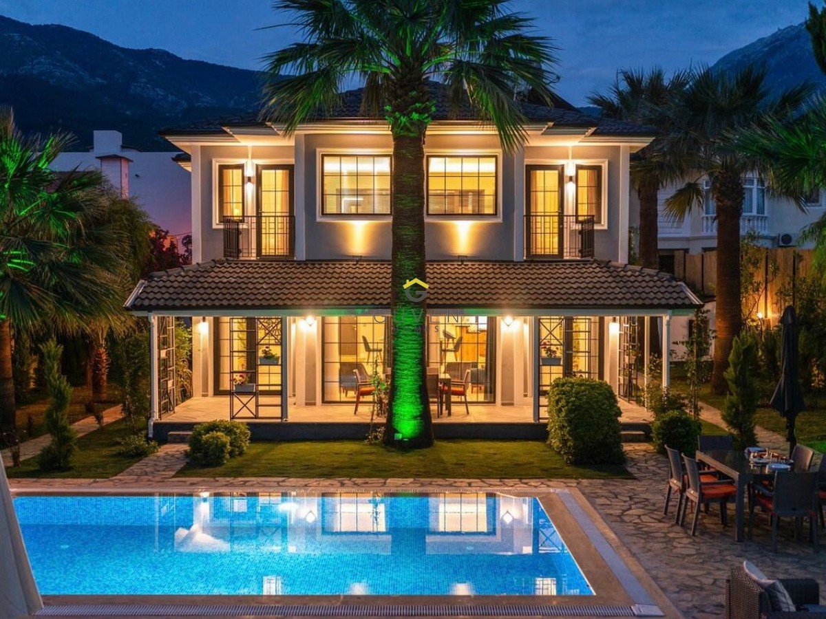 GÜVEN HOMES'TAN ÖLÜDENİZ OVACIKTA SATILIK EŞYALI 4+1 TAM MÜSTAKİL LÜKS VİLLA
